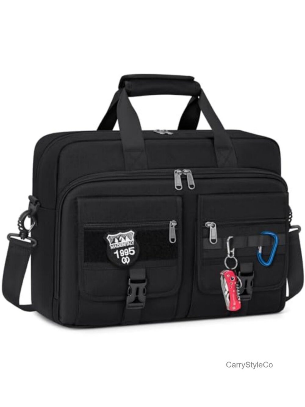 Tactical Laptop Bag 17.3 Inch Messenger Briefcase Men